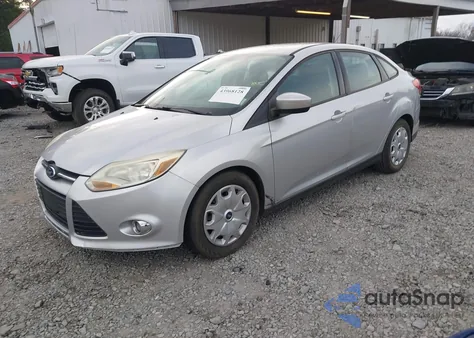 2012 Ford Focus Se из США, поврежденный, VIN 1FAHP3F24CL191231